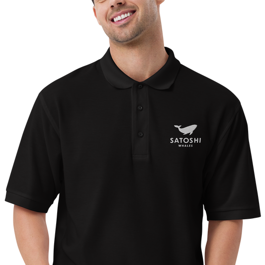 Men's  Satoshi Whales Premium Polo